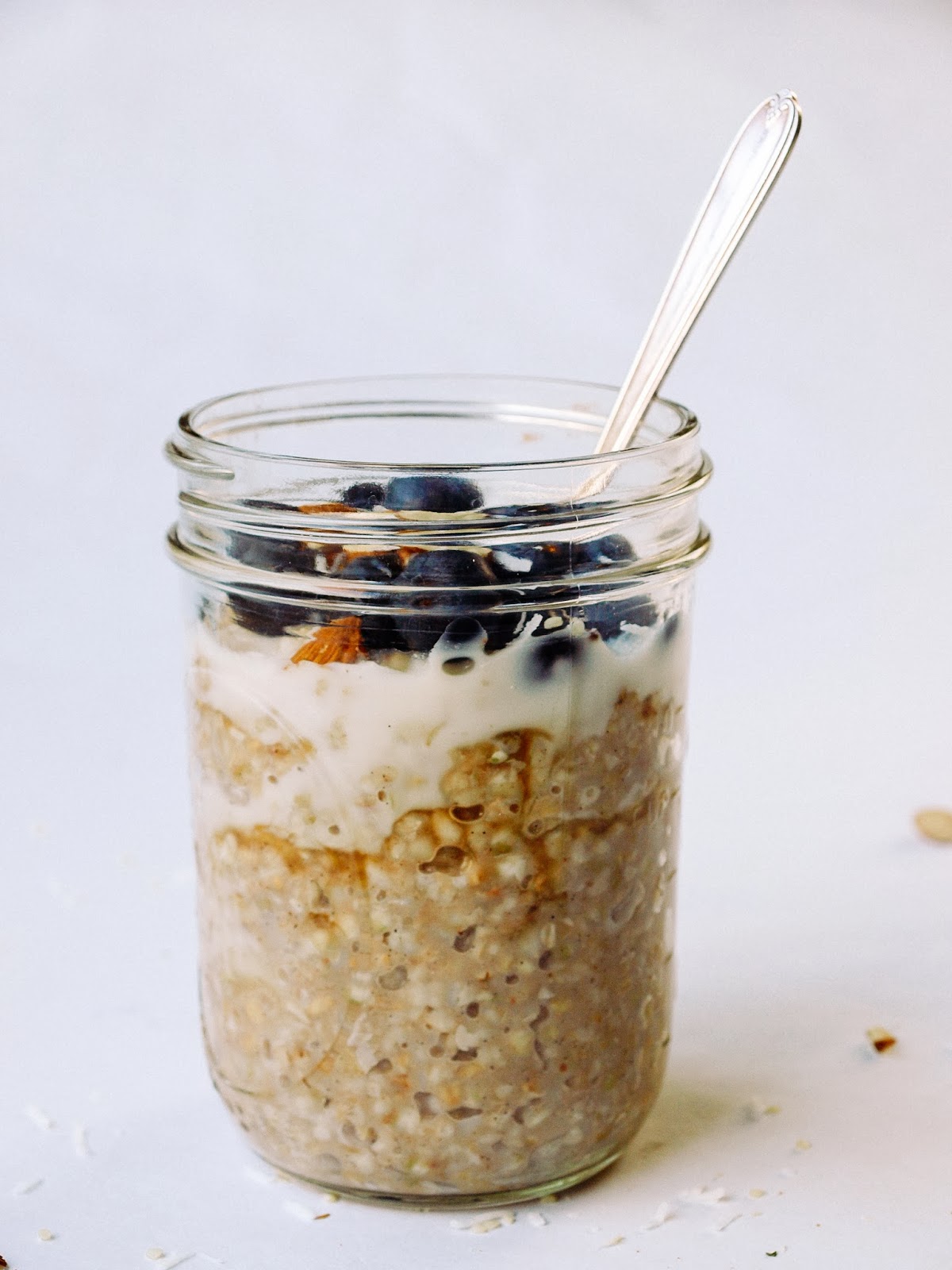 Overnight Buckwheat & Steel Cut Oats Breakfast Jars The Simple